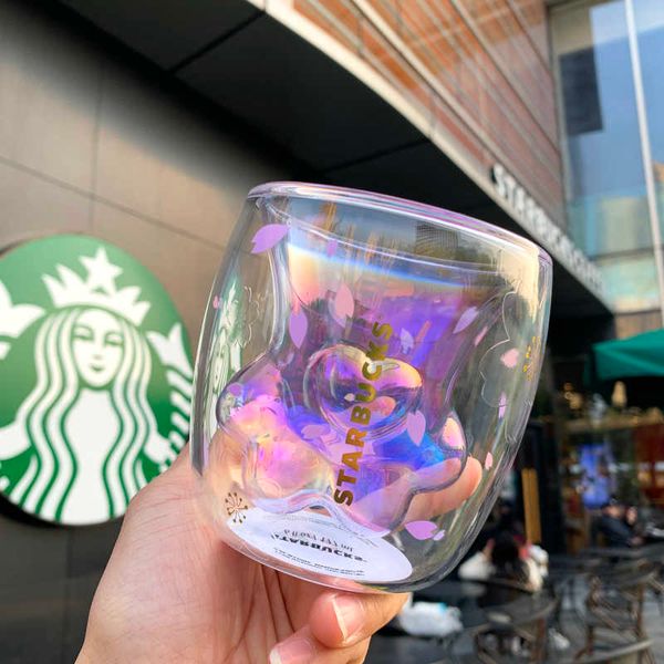 starbucks glass creative lovely cat claw cherry blossom double layer student male and female gift straw water cup
starbucks glass creative lovely cat claw cherry blossom double layer student male and female gift straw water cup