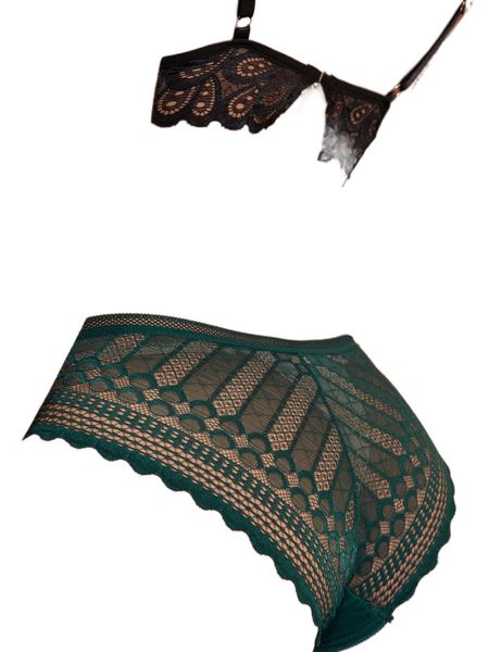 contrast lace panty i2ui#, Black;red 
contrast lace panty i2ui#, Black;red