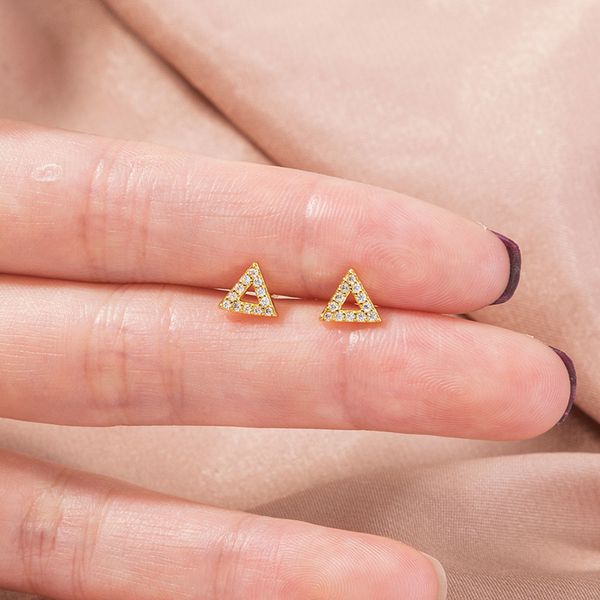 fashion designers accessories european and american foreign ornament fashion simple triangle zircon stud earrings for women diamond golden v, Silver
fashion designers accessories european and american foreign ornament fashion simple triangle zircon stud earrings for women diamond golden v, Silver