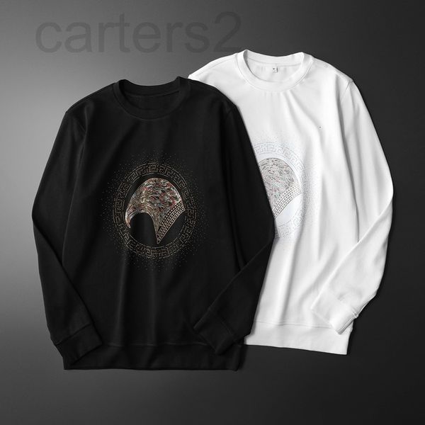 men's hoodies & sweatshirts designer 2021 autumn and winter new fashion men's sweater round neck leisure long sleeve slim fit dril, Black
men's hoodies & sweatshirts designer 2021 autumn and winter new fashion men's sweater round neck leisure long sleeve slim fit dril, Black