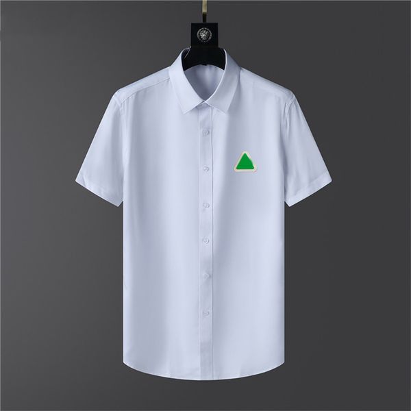 men's casual shirt fashion classic business t-shirt button lapel trim short sleeve 02, White;black
men's casual shirt fashion classic business t-shirt button lapel trim short sleeve 02, White;black
