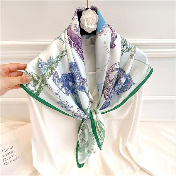 satin head scarf female silk retro head scarves for ladies hand rolled hem scarf 90 foulard luxe282d, Blue;gray
satin head scarf female silk retro head scarves for ladies hand rolled hem scarf 90 foulard luxe282d, Blue;gray