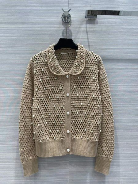 women's knits & tees 2022 autumn winter lapel neck long sleeve print high end jacquard cardigan women's designer sweater 0619-6, White;black
women's knits & tees 2022 autumn winter lapel neck long sleeve print high end jacquard cardigan women's designer sweater 0619-6, White;black
