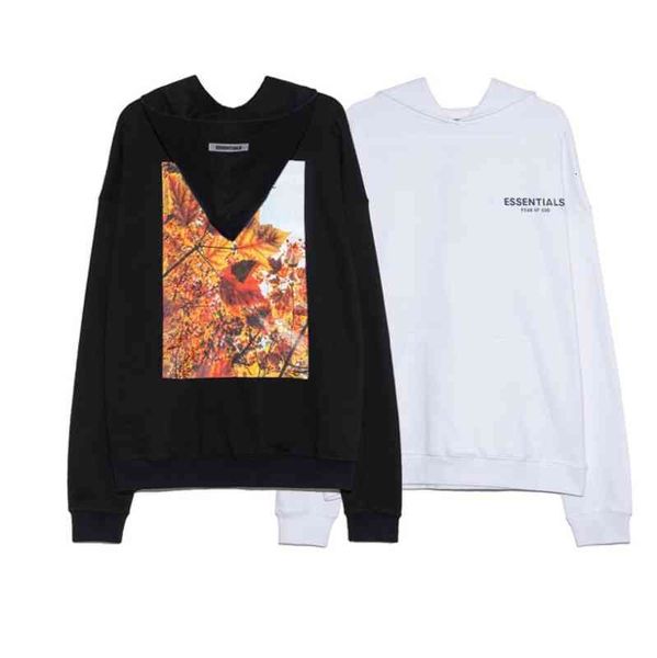 men's hoodies sweatshirts autumn winter fog season 7 late maple leaf hooded sweater for men and women, Black
men's hoodies sweatshirts autumn winter fog season 7 late maple leaf hooded sweater for men and women, Black