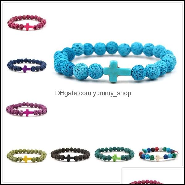 charm bracelets jewelry fashion cross natural 8mm lava stone turquoise bracelet aromatherapy essential oil diffuser dhghv, Golden;silver
charm bracelets jewelry fashion cross natural 8mm lava stone turquoise bracelet aromatherapy essential oil diffuser dhghv, Golden;silver