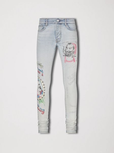 luxurys designers jeans distressed france fashion pierre straight men's biker hole stretch denim casual jean men skinny pants elasticit, Blue
luxurys designers jeans distressed france fashion pierre straight men's biker hole stretch denim casual jean men skinny pants elasticit, Blue
