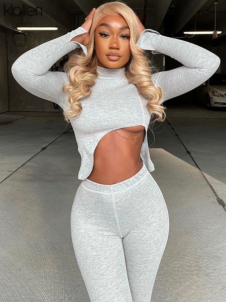 autumn fashion casual turtleneck and trousers two piece set for women streetwear wild slim stretch tracksuit female, Gray
autumn fashion casual turtleneck and trousers two piece set for women streetwear wild slim stretch tracksuit female, Gray