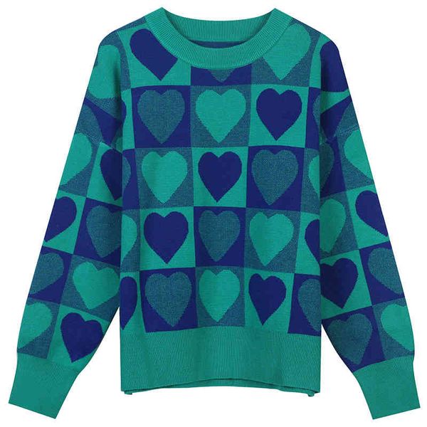women's sweaters autumn winter contrast color love lattice jacquard fresh and sweet slim round neck pullover women's sweater jz9e, White;black
women's sweaters autumn winter contrast color love lattice jacquard fresh and sweet slim round neck pullover women's sweater jz9e, White;black