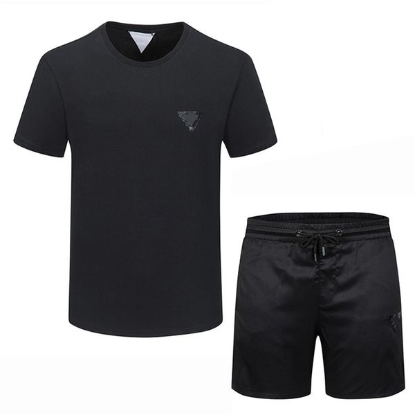 2022summer men's sets brand sports suit 2022 casual men tracksuit short sleeve t-shirt shorts set fashion mens two pieces clothing #17, Gray 
2022summer men's sets brand sports suit 2022 casual men tracksuit short sleeve t-shirt shorts set fashion mens two pieces clothing #17, Gray