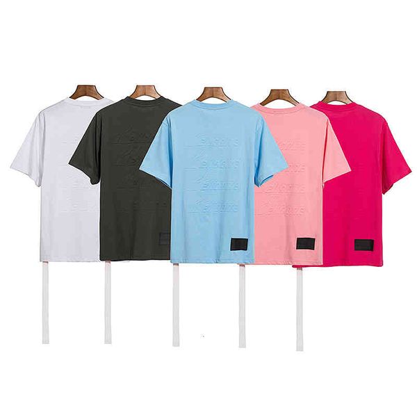 men's t-shirts spring and summer we11 metal back bullet screen embossed round neck sleeve for men women, White;black
men's t-shirts spring and summer we11 metal back bullet screen embossed round neck sleeve for men women, White;black