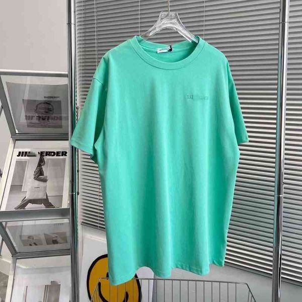 75% off factory direct online 2022 spring and summer new mint color b home front and back letter embroidery t-shirt round neck loose couple, White
75% off factory direct online 2022 spring and summer new mint color b home front and back letter embroidery t-shirt round neck loose couple, White