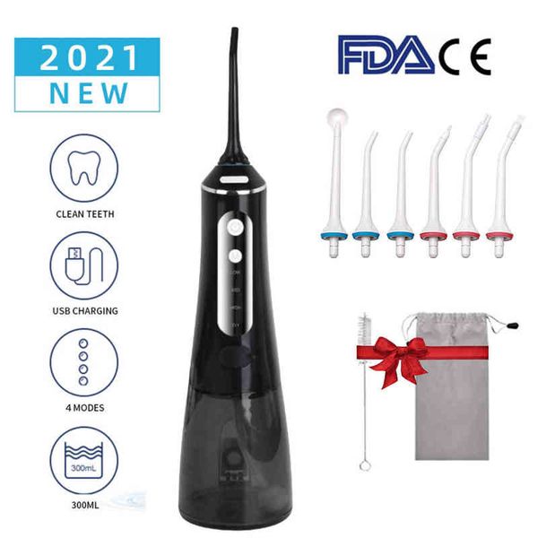 4-mode oral irrigator, portable dental floss, usb rechargeable water, 300ml spray, detergent + 6 spray 220511
4-mode oral irrigator, portable dental floss, usb rechargeable water, 300ml spray, detergent + 6 spray 220511