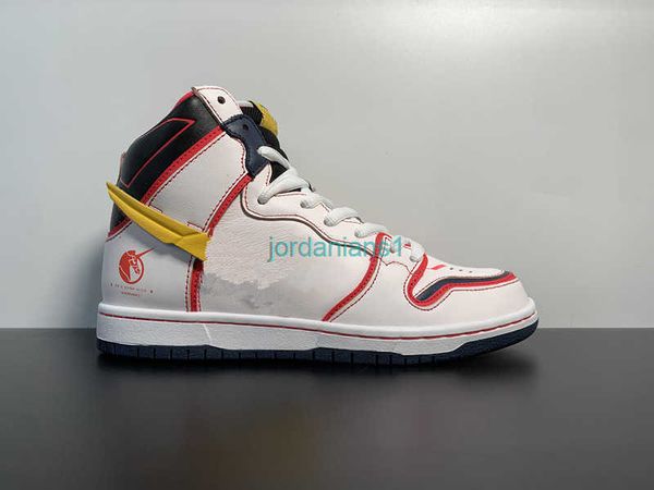 high a+++ quality skateboard shoes duks high-project unicorn white/red-black first layer cowhide suede leather trainers in shoebox
high a+++ quality skateboard shoes duks high-project unicorn white/red-black first layer cowhide suede leather trainers in shoebox