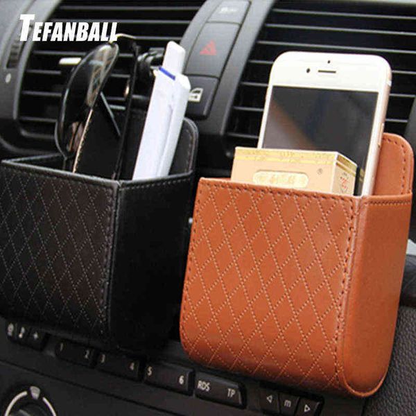 2pc auto vent outlet trash box pu leather car mobile phone holder storage bag organizer automobile hanging box with hook for bmw y220414
2pc auto vent outlet trash box pu leather car mobile phone holder storage bag organizer automobile hanging box with hook for bmw y220414