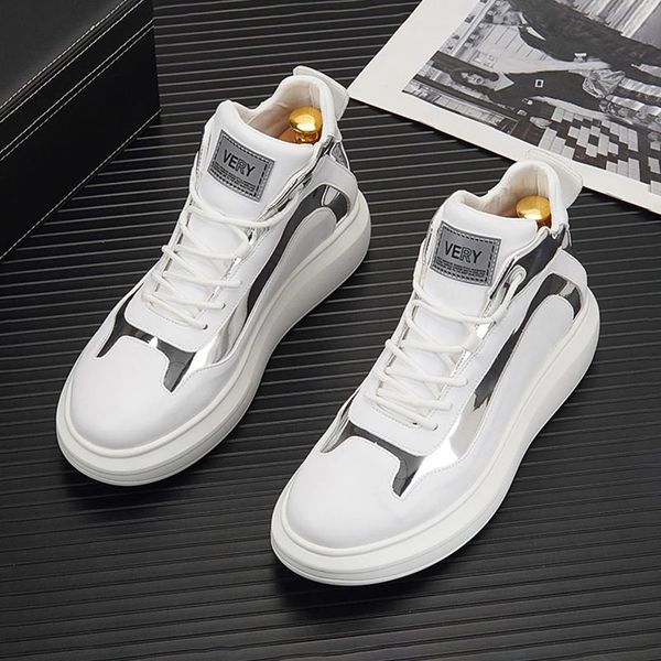 fashion luxury designer men mixed patchwork platform shoes causal flats moccasins hip hop rock walking sneakers ankle boots, Black
fashion luxury designer men mixed patchwork platform shoes causal flats moccasins hip hop rock walking sneakers ankle boots, Black