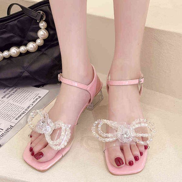sandals silver crystal strike women 2022 summer square toe thick heels sandalia open transparent pvc party shoes 220419, Black
sandals silver crystal strike women 2022 summer square toe thick heels sandalia open transparent pvc party shoes 220419, Black