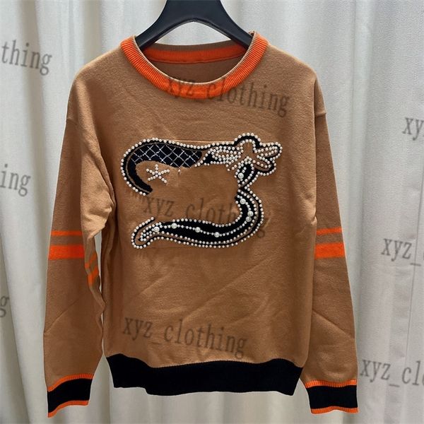 2022fw brown corsage pearl bbr sweaters black color embroidered crew neck long sleeve cashmere knitts sweatshirts brand designer thin knitte, White;black
2022fw brown corsage pearl bbr sweaters black color embroidered crew neck long sleeve cashmere knitts sweatshirts brand designer thin knitte, White;black