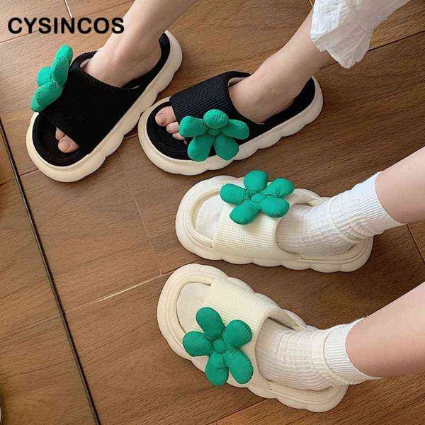 four seasons green flower linen slippers women non-slip thick bottom household indoor cotton slides comfy shoes outdoor slippers t220728, Black
four seasons green flower linen slippers women non-slip thick bottom household indoor cotton slides comfy shoes outdoor slippers t220728, Black