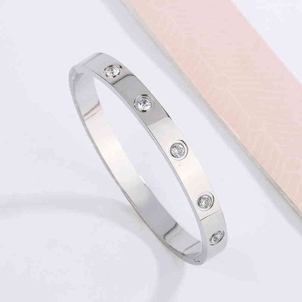 designer korean women's color diamond screwdriver bracelet gold plated couple card home titanium steel bracelet trend personalized c ho, Black
designer korean women's color diamond screwdriver bracelet gold plated couple card home titanium steel bracelet trend personalized c ho, Black