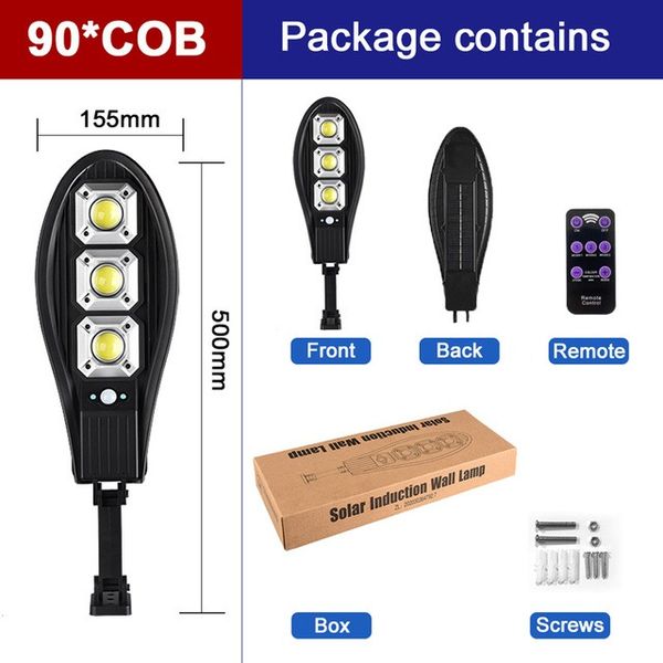 up to 10000 watts 108 cob of led solar street light ipx6 waterproof body induction remote control pir motion sensor sunlight lamp for house
up to 10000 watts 108 cob of led solar street light ipx6 waterproof body induction remote control pir motion sensor sunlight lamp for house