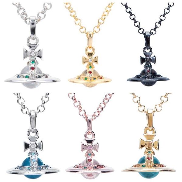 west empress dowager vivian carved letter small 10mm transparent bead three-dimensional saturn clavicle necklace, Silver
west empress dowager vivian carved letter small 10mm transparent bead three-dimensional saturn clavicle necklace, Silver