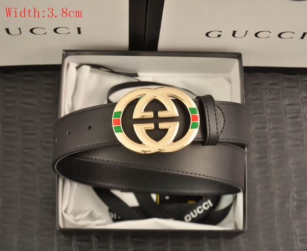 with box luxury designer belt men leather belts womens belt black smooth buckle waistband width 3.8cm lv louis vuitton gucci ysl, Black;brown
with box luxury designer belt men leather belts womens belt black smooth buckle waistband width 3.8cm lv louis vuitton gucci ysl, Black;brown