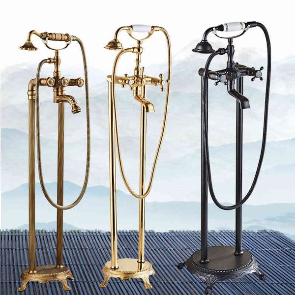 bath accessory set floor type bathtub faucet gold olumn shower lace vertical european style all copper gold antique black bronze s34u
bath accessory set floor type bathtub faucet gold olumn shower lace vertical european style all copper gold antique black bronze s34u