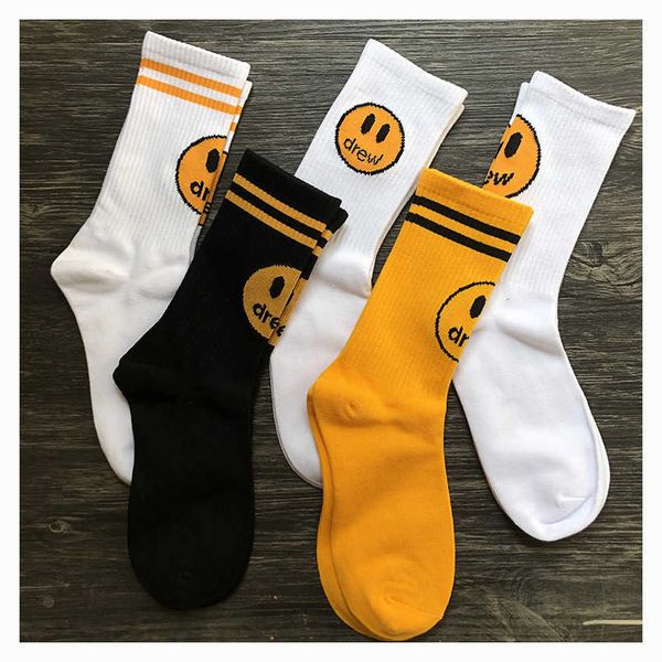 3 pairs of big smiling face classic biber same cotton sports medium tube socks men's and women's fashion socks, Black
3 pairs of big smiling face classic biber same cotton sports medium tube socks men's and women's fashion socks, Black