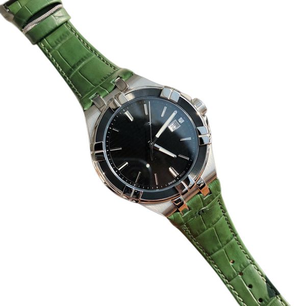 2022 new men's business fashion watch 42mm leather strap high precision swiss quartz movement sapphire mirror sports waterproof men, Slivery;brown
2022 new men's business fashion watch 42mm leather strap high precision swiss quartz movement sapphire mirror sports waterproof men, Slivery;brown