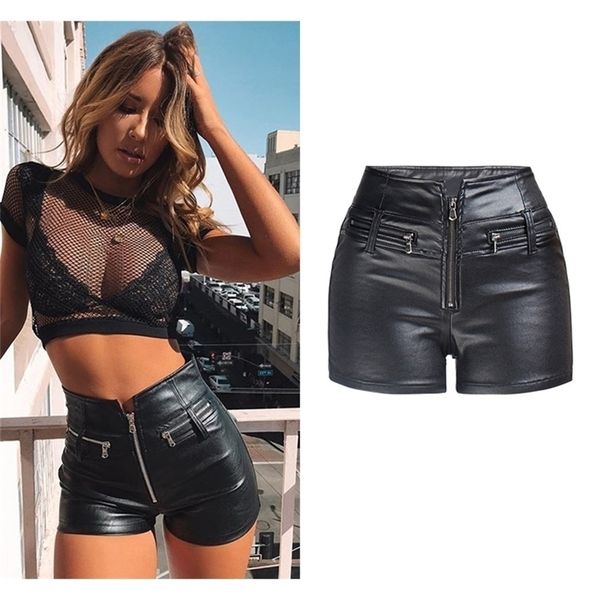 new womens imitation leather shorts high waist elastic slim package hip shorts female fashion fake zippers pu leather short d498 t200602, White;black
new womens imitation leather shorts high waist elastic slim package hip shorts female fashion fake zippers pu leather short d498 t200602, White;black