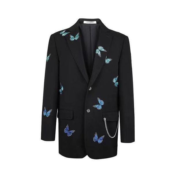 t700 womens suits blazers tide brand retro fashion designer g series suit jacket slim plus size women's clothing, White;black
t700 womens suits blazers tide brand retro fashion designer g series suit jacket slim plus size women's clothing, White;black