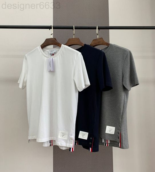 men's t-shirts designer tom brian casual men's and women's back tricolor ribbon short sleeve t-shirt couple's summer spo, White;black
men's t-shirts designer tom brian casual men's and women's back tricolor ribbon short sleeve t-shirt couple's summer spo, White;black