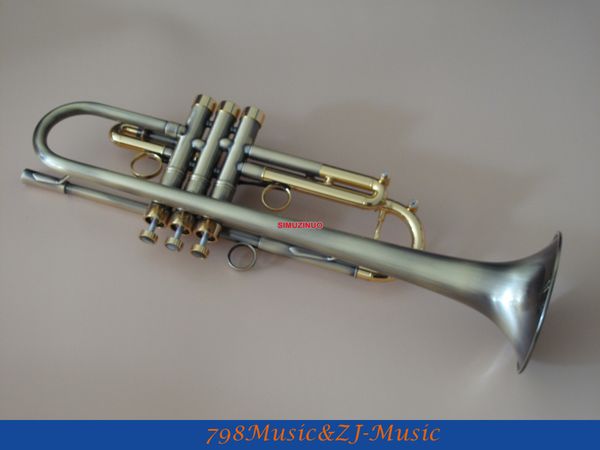 new antique finish trumpet b-flat monel valves with case mouth professional trumpet
new antique finish trumpet b-flat monel valves with case mouth professional trumpet