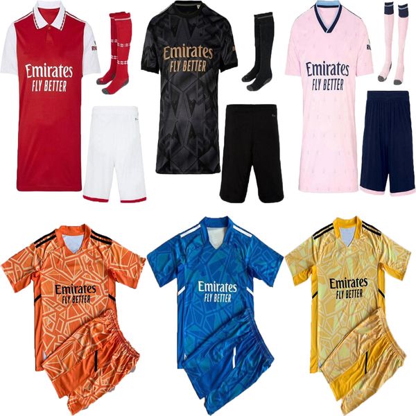 kids 2022 2023 willian soccer jersey saka white tavares pepe thomas 22 23 football shirt, Black;yellow
kids 2022 2023 willian soccer jersey saka white tavares pepe thomas 22 23 football shirt, Black;yellow