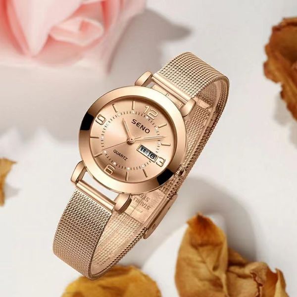 luxury ladies women's watch imported quartz movement the strap is made of soft satin material that contrasts elegantly with the diamond, Slivery;golden
luxury ladies women's watch imported quartz movement the strap is made of soft satin material that contrasts elegantly with the diamond, Slivery;golden