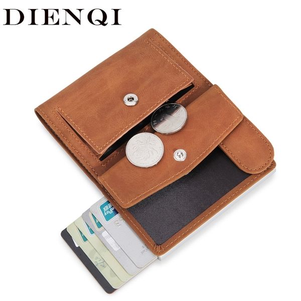 dienqi rfid genuine leather men wallets card holder slim thin smart magic wallet small short coin purse male brown vallet 220608, Red;black
dienqi rfid genuine leather men wallets card holder slim thin smart magic wallet small short coin purse male brown vallet 220608, Red;black