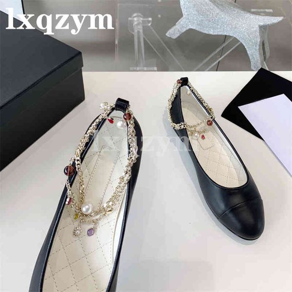 sandals spring summer women shoes sweet style ankle chain decor flat genuine leather round toe lady single, Black
sandals spring summer women shoes sweet style ankle chain decor flat genuine leather round toe lady single, Black