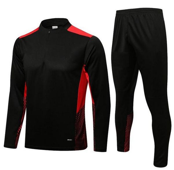 20 21 22 men tracksuit jacket team soccer training suit survetement 2022 football jogging chandal, Black
20 21 22 men tracksuit jacket team soccer training suit survetement 2022 football jogging chandal, Black