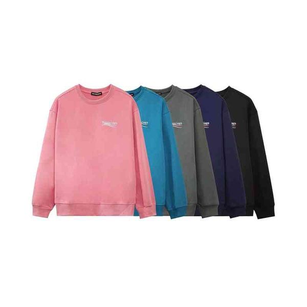 2022 designer bal hoodies and coats 2022 early autumn classic cola round neck sweater wave sports rest clothes, Black
2022 designer bal hoodies and coats 2022 early autumn classic cola round neck sweater wave sports rest clothes, Black