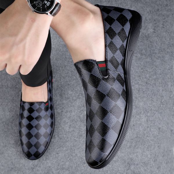 fashionable leather shoes designer high-quality latest pu soft sole comfortable plaid pattern anti-skid wear-resistant durable classic trend, Red;white
fashionable leather shoes designer high-quality latest pu soft sole comfortable plaid pattern anti-skid wear-resistant durable classic trend, Red;white