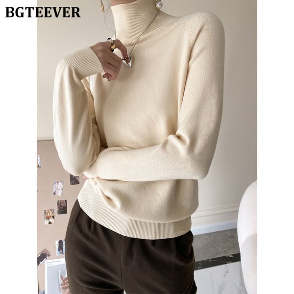 stylish female turtleneck knitted pullovers 2021 autumn winter loose full sleeve wool women sweaters, White;black
stylish female turtleneck knitted pullovers 2021 autumn winter loose full sleeve wool women sweaters, White;black