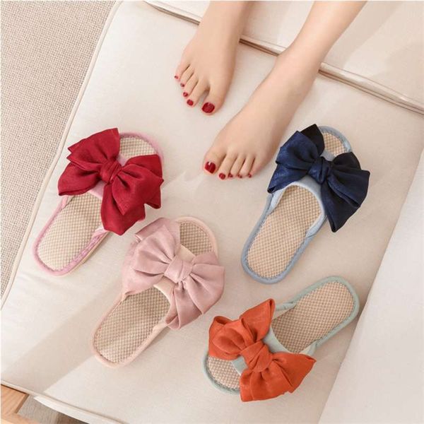 women indoor slippers cotton flax fashion home slides soft bottom spring summer platform shoes woman house 210928, Black
women indoor slippers cotton flax fashion home slides soft bottom spring summer platform shoes woman house 210928, Black