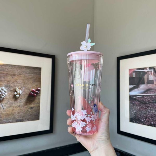 2022 starbucks cup cherry blossom season bird singing flower fragrance glass straw water cup 591ml
2022 starbucks cup cherry blossom season bird singing flower fragrance glass straw water cup 591ml