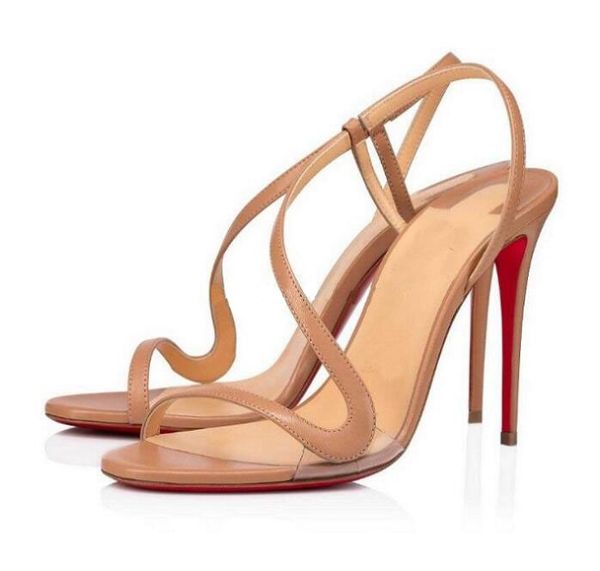 luxury summer sandals brand women shoes genuine leather strappy surround pumps lady party wedding bridal high heels eu35-43.box, Black
luxury summer sandals brand women shoes genuine leather strappy surround pumps lady party wedding bridal high heels eu35-43.box, Black