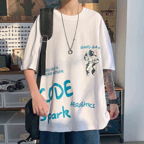 designer men's t-shirt cotton short t-shirt men's fashion brand trend ins loose half sleeve body handsome summer clothes, White;black
designer men's t-shirt cotton short t-shirt men's fashion brand trend ins loose half sleeve body handsome summer clothes, White;black