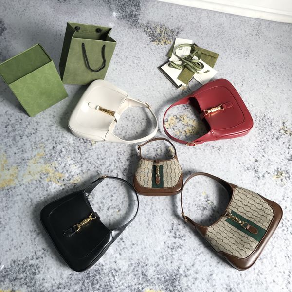 2022 luxury designer underarm bag handbag fashion retro high-quality women's shoulder bag 7-color large capacity box