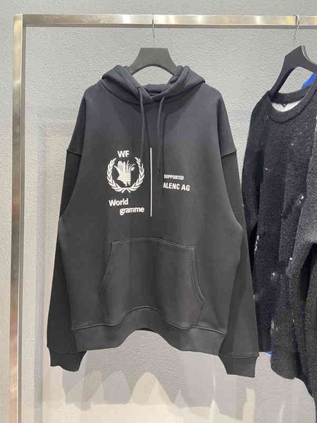 men's hoodies sweatshirts high version paris world food printing net red men's and women's fleece sweater hoodie, Black
men's hoodies sweatshirts high version paris world food printing net red men's and women's fleece sweater hoodie, Black