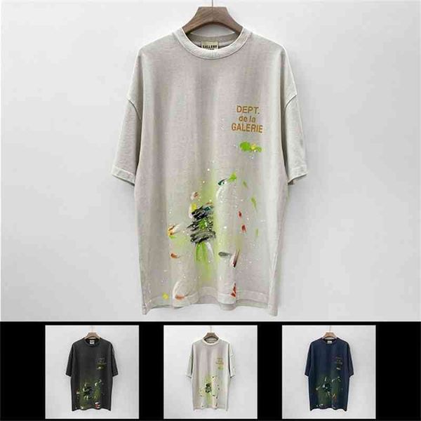 hip shirt gallerydepts hop designer high street fashion brand casual loose round neck wash old color ink short sleeve t-shirt 8lu2, White;black
hip shirt gallerydepts hop designer high street fashion brand casual loose round neck wash old color ink short sleeve t-shirt 8lu2, White;black