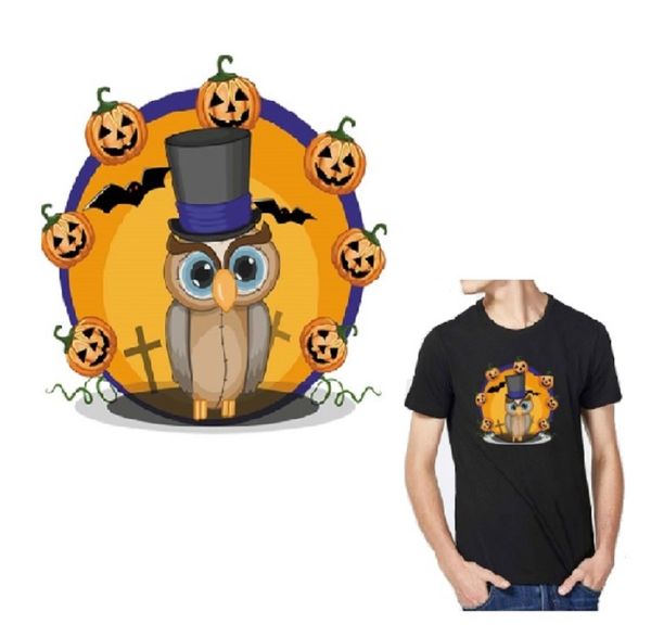 notions happy halloween diy heat transfer stickers iron on clothes patches bat ghost thermal patch for t shirt coat party decorations, Black
notions happy halloween diy heat transfer stickers iron on clothes patches bat ghost thermal patch for t shirt coat party decorations, Black