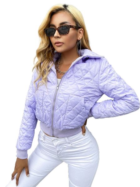 eilly bazar zip up crop quilted coat p2xa#, Black
eilly bazar zip up crop quilted coat p2xa#, Black